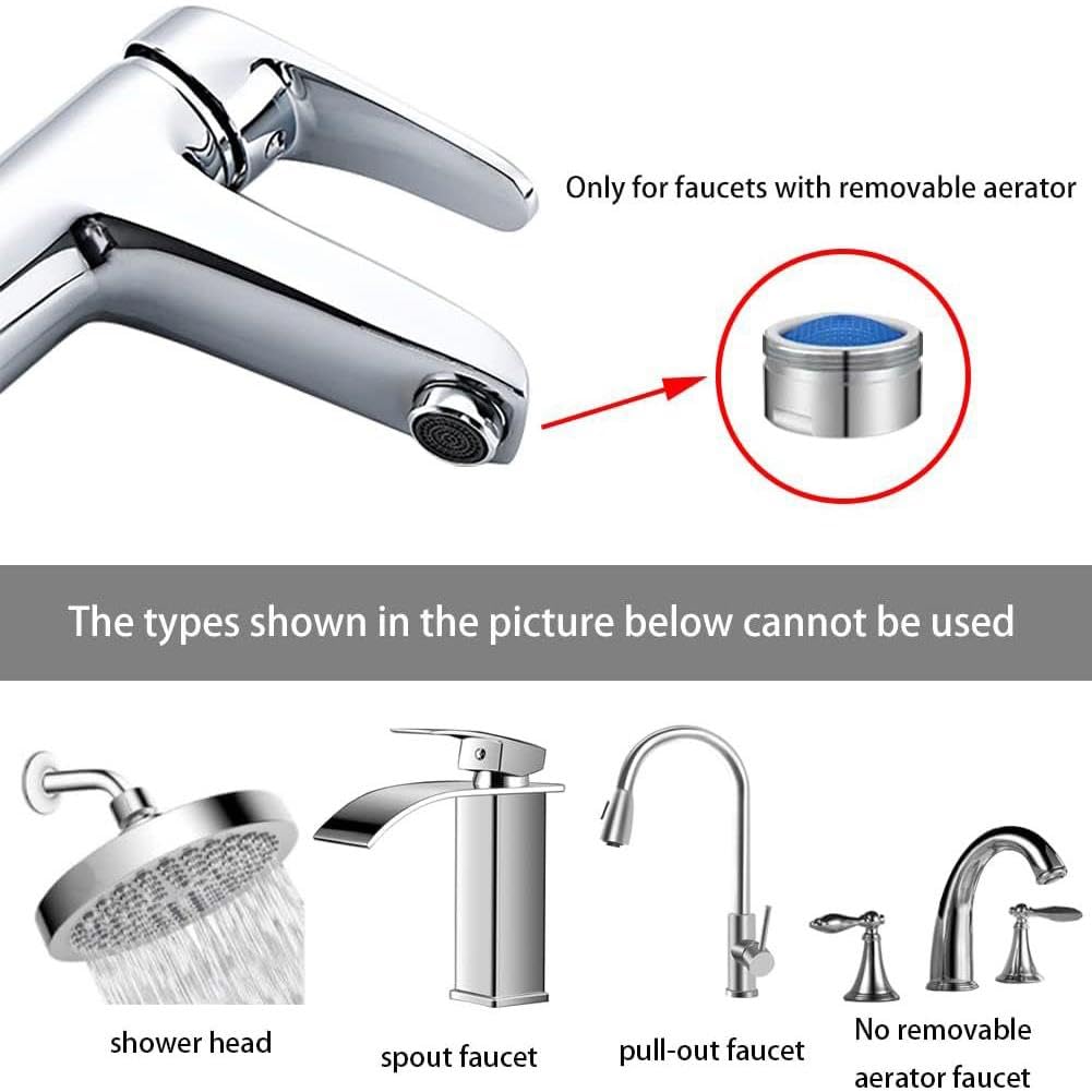 Juego de adaptadores de grifo giratorio para manguera de jardín con conector rápido y arandela portátil, ideal para mangueras de ducha y baño de mascotas, modelo 2025