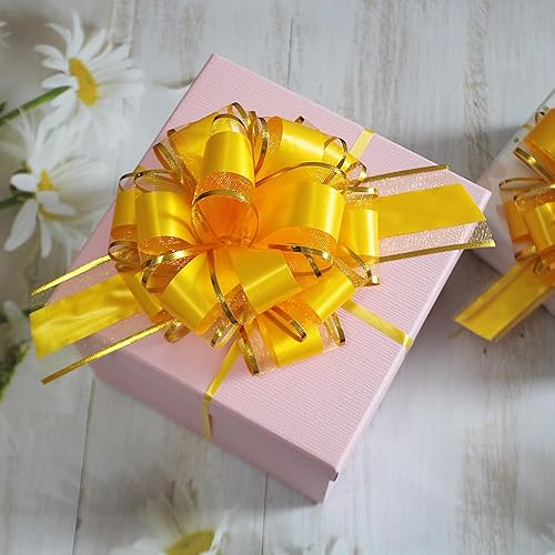 Miniatura 10 de 6 lazos para envolver regalos, lazos de Phnom Penh, para cesta de regalo, caja de regalo, decoración de embalaje de caja de regalo, Navidad, día de