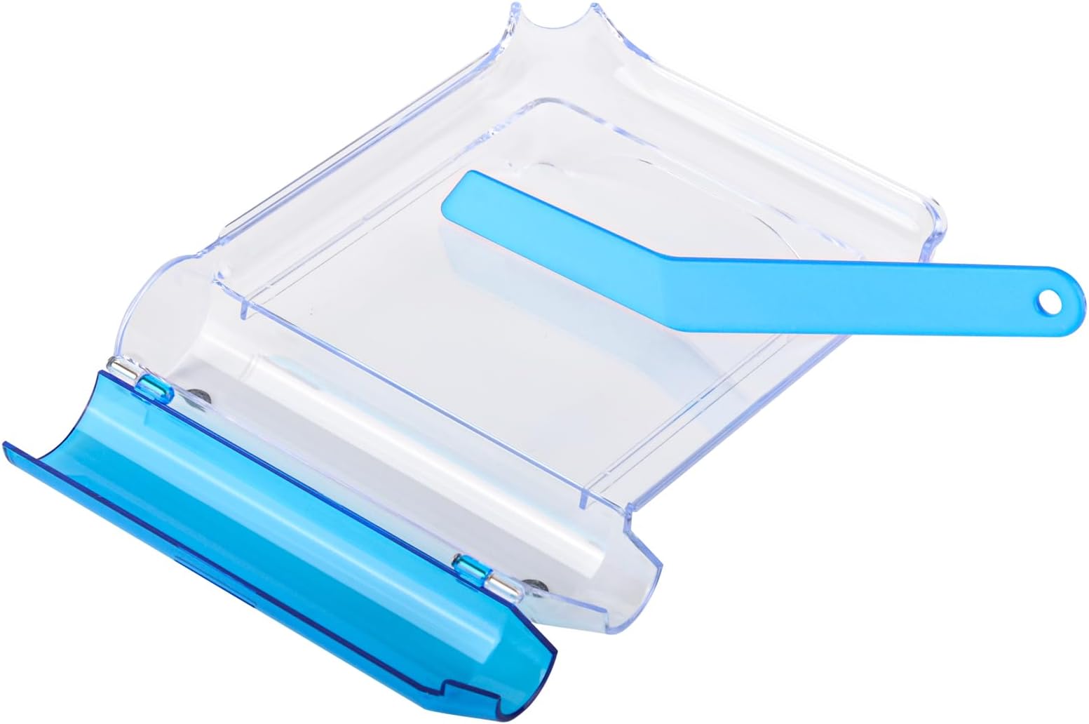 Right Hand Pill Counting Tray with Spatula (Clear - L Shape)