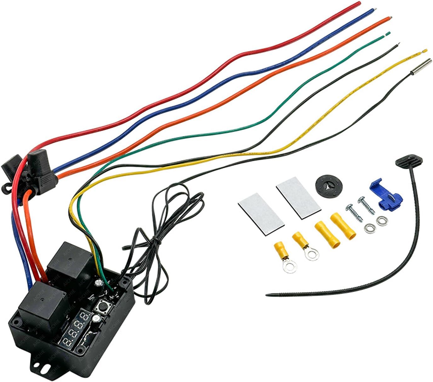 Automotive Two Radiators Temperature Control Module With Fast Installation Design And Aluminum Heat Sink For Extreme Climate Vehicle Modifications Heavy Duty Cooling