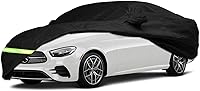 Vista 7 de Yixin Funda impermeable para automóvil Mercedes Benz E Class Sedan E250 E320 E300 E350 E400 AMG 190T 2006-2026, ajuste personalizado, correa 100%