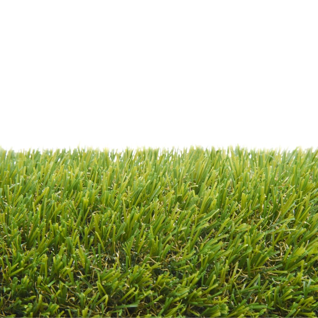 BONERVA Costa Nature Césped Artificial 30 mm 2 x 10 m, Alta Densidad, Rollo para Jardín, Terraza y Balcón Exterior, Aspecto Natural, Bajo Mantenimiento