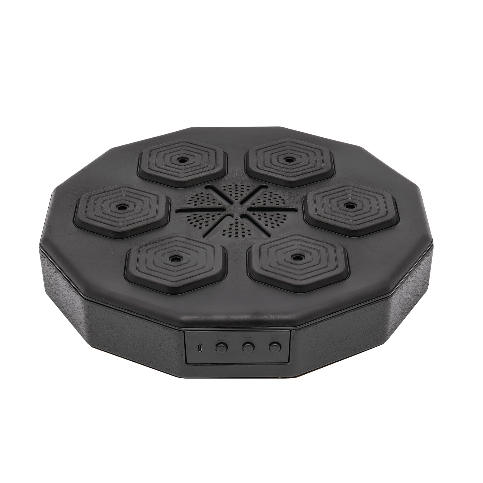 Máquina de boxeo con pantalla LED – Entrenamiento de boxeo montado en la pared con altavoz Bluetooth, alivio del estrés y ejercicio de reacción, incluye guantes y carga USB