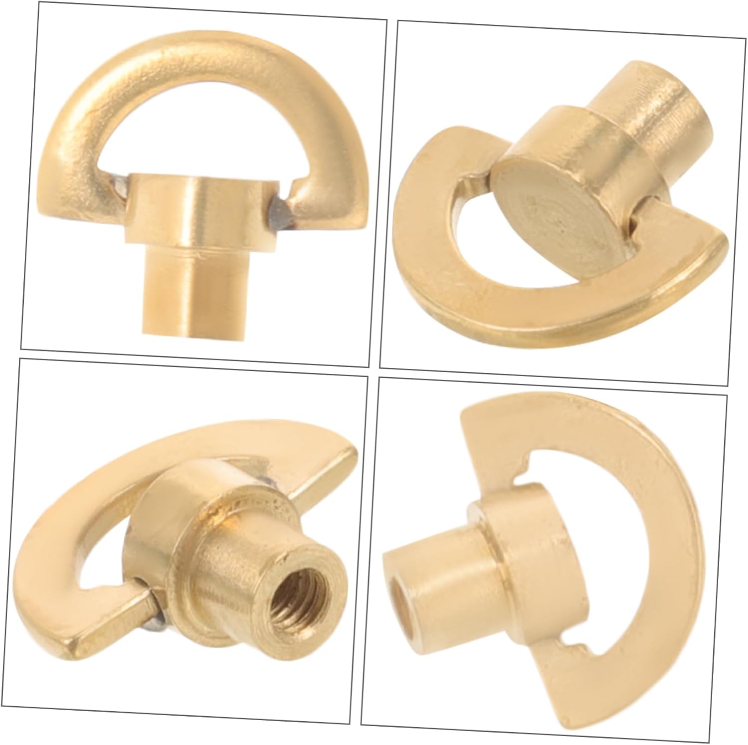 Music Box Accessories 4Pcs Winding Keys Mini Replacement Handles Compact Micro Turn Knobs for Diy Music Box Repair and Crafting