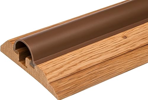 Umbral de roble preacabado ajustable WL-9 (6 pies (72 34") de largo)