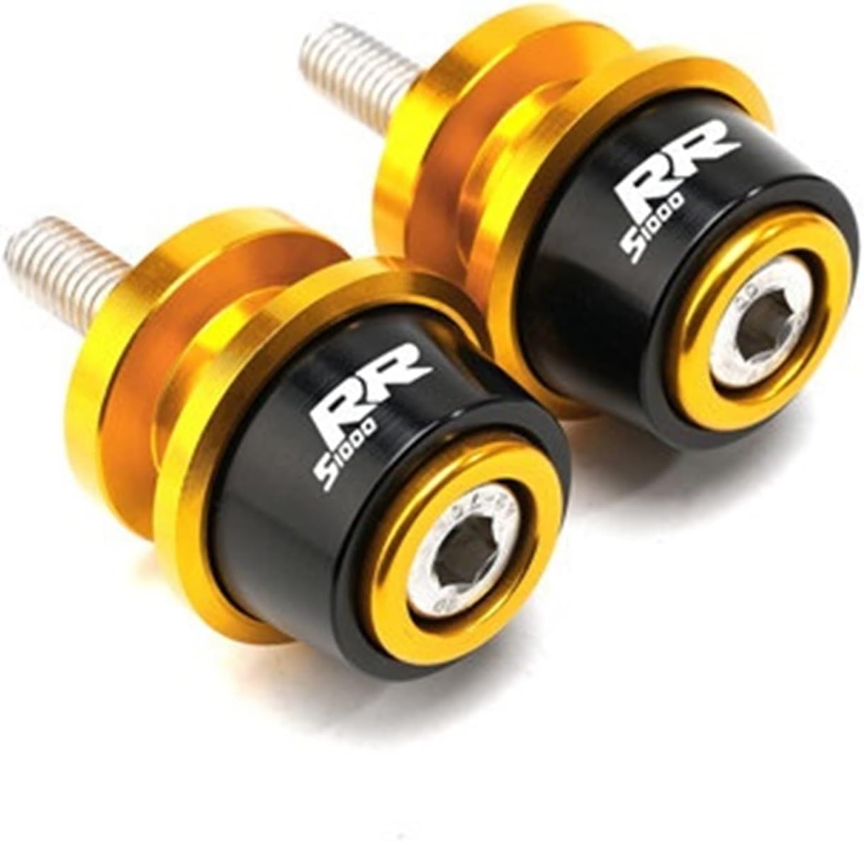 M8 Swingarm Spools Slider CNC Swing Arm Stand Screw for BMW S1000RR 2014 2015 2016 2017 2018 2019 2020 Anti-Fall Frame Sliders (Color : 1 Pair Red)