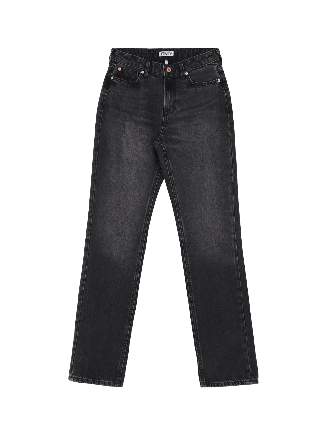 ONLJACI MW STRAIGHT BL DNM CRO Jeans Kadın