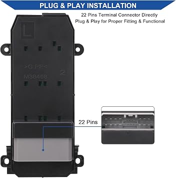 Obaee Master Power Window Switch for 2007 2008 2009 2010 2011 Honda CR-V