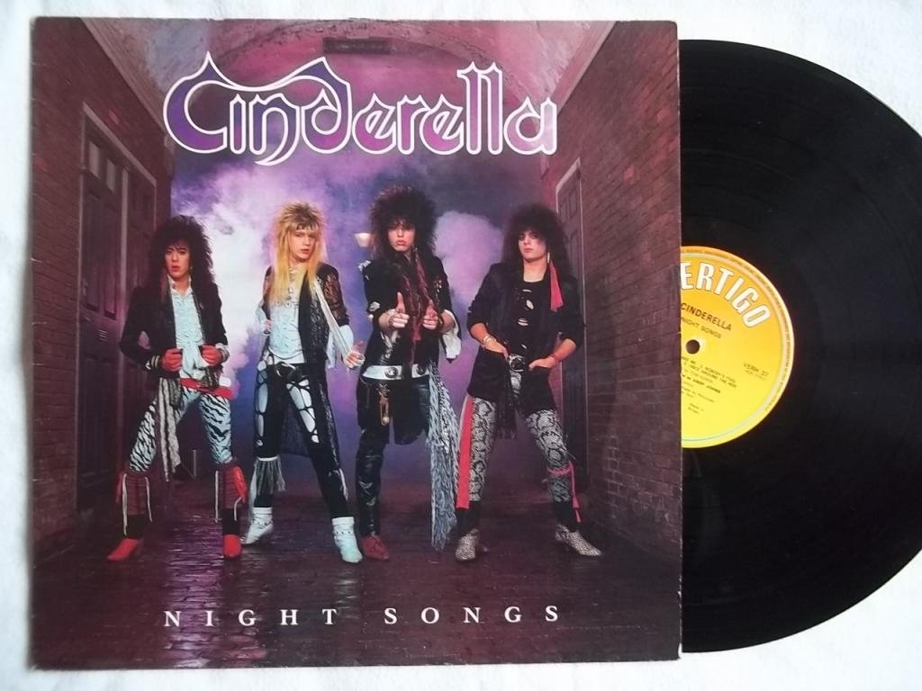 Amazon.com: CINDERELLA Night Songs vinyl LP