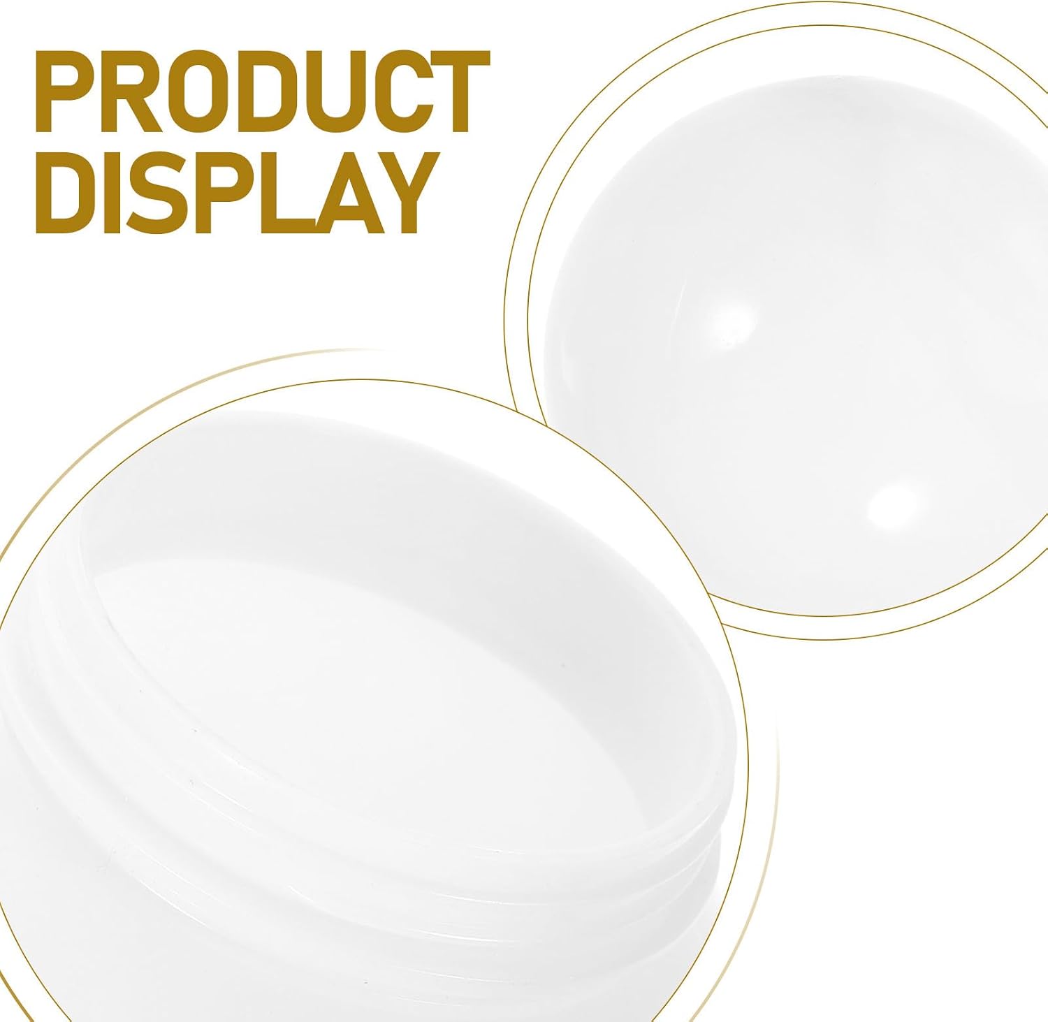 Outdoor Acrylic Lamp Shade Replacement, 4 Inch White Light Globe Cover, Weather-resistant Round Lampshade for Garden Wall And Post Lights