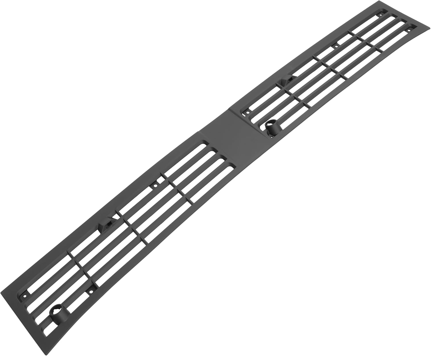 HECASA Front Windshield Wiper Panel Cover Compatible with 1987-1999 Jeep Cherokee, 1987-1992 Comanche, 1987-1990 Wagoneer Replacement for 55008832 Window Wiper Cowl Panel Cover Vent Grille Plastic