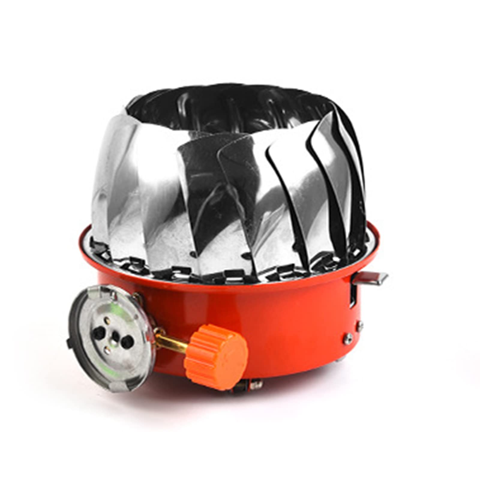 Portatile Fornelli Da Campeggio A Gas A Butano Stufa Per Picnic Fornello Gas Portatile Antivento 5 Fuochi Per Esterno/Feste Accensione - Foto 5