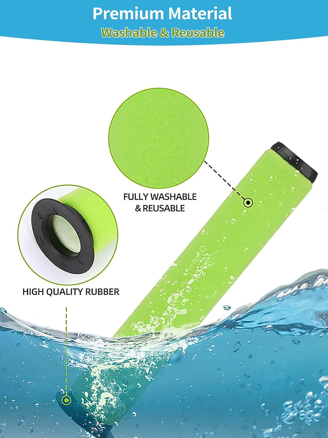 Anka Replacement Mk2 Filter for Gtech, Filter for AirRam Mk2 & Air Ram