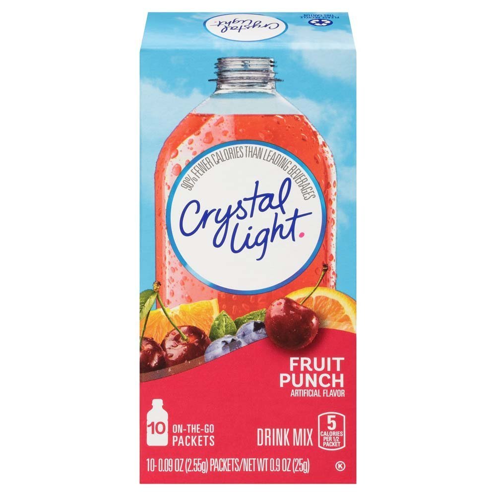 Crystal Light Sugar-Free Lemonade Drink Mix (60 On-the-Go Packets)10 Count (Pack of 6)