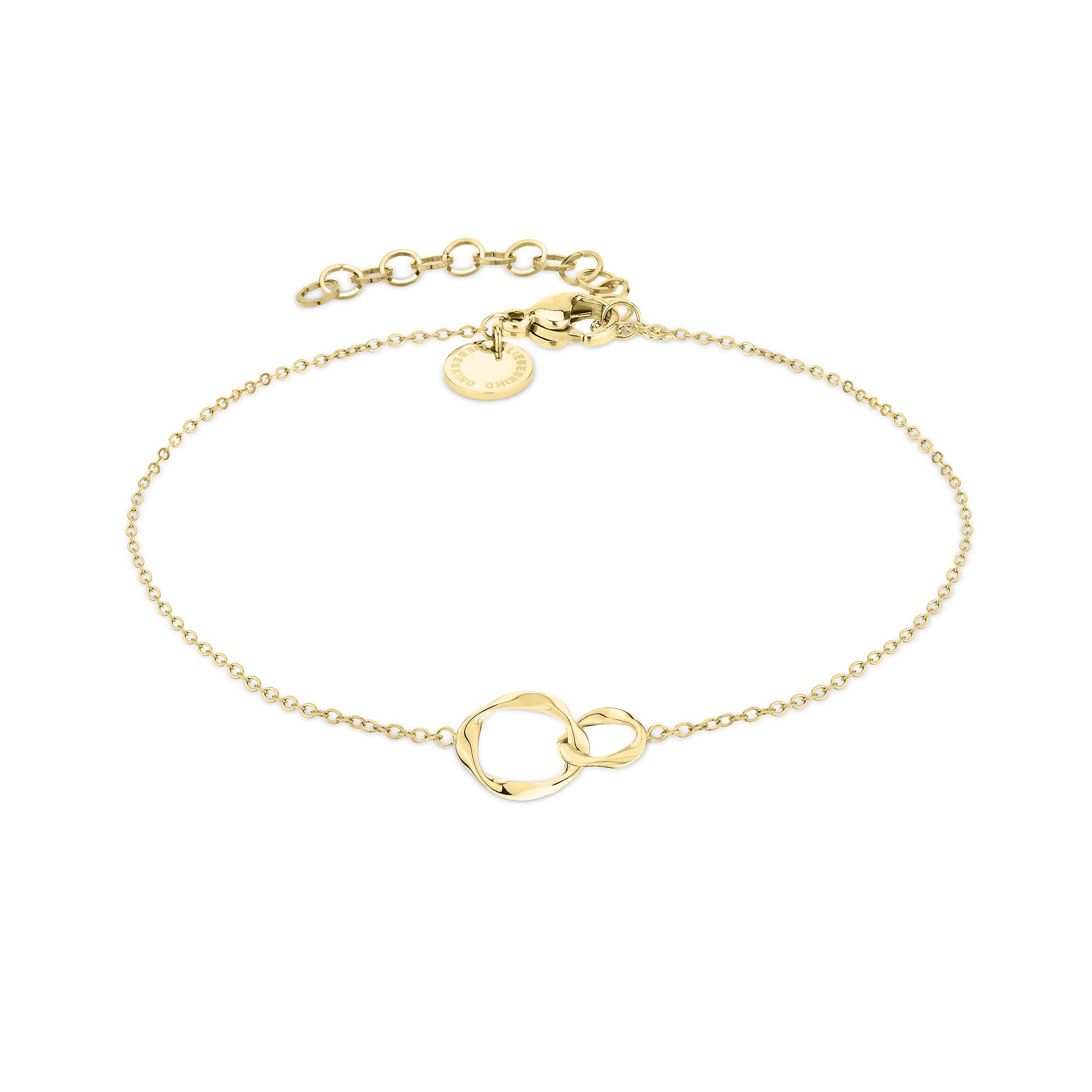 LIEBESKIND BERLIN Damen Infinity Schmuck – Elegante Ketten und Armbänder mit organisch geformten Infinity-Anhängern aus Edelstahl