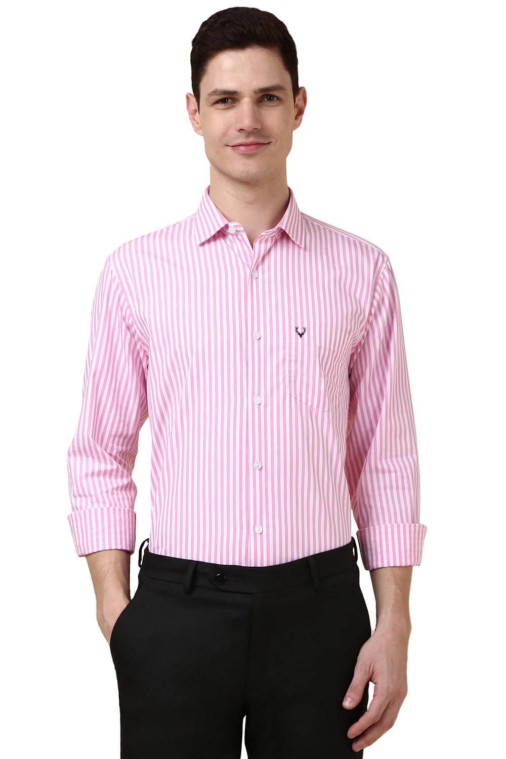 allen solly Men Shirt, Cotton Blend, Regular Fit-picture-35