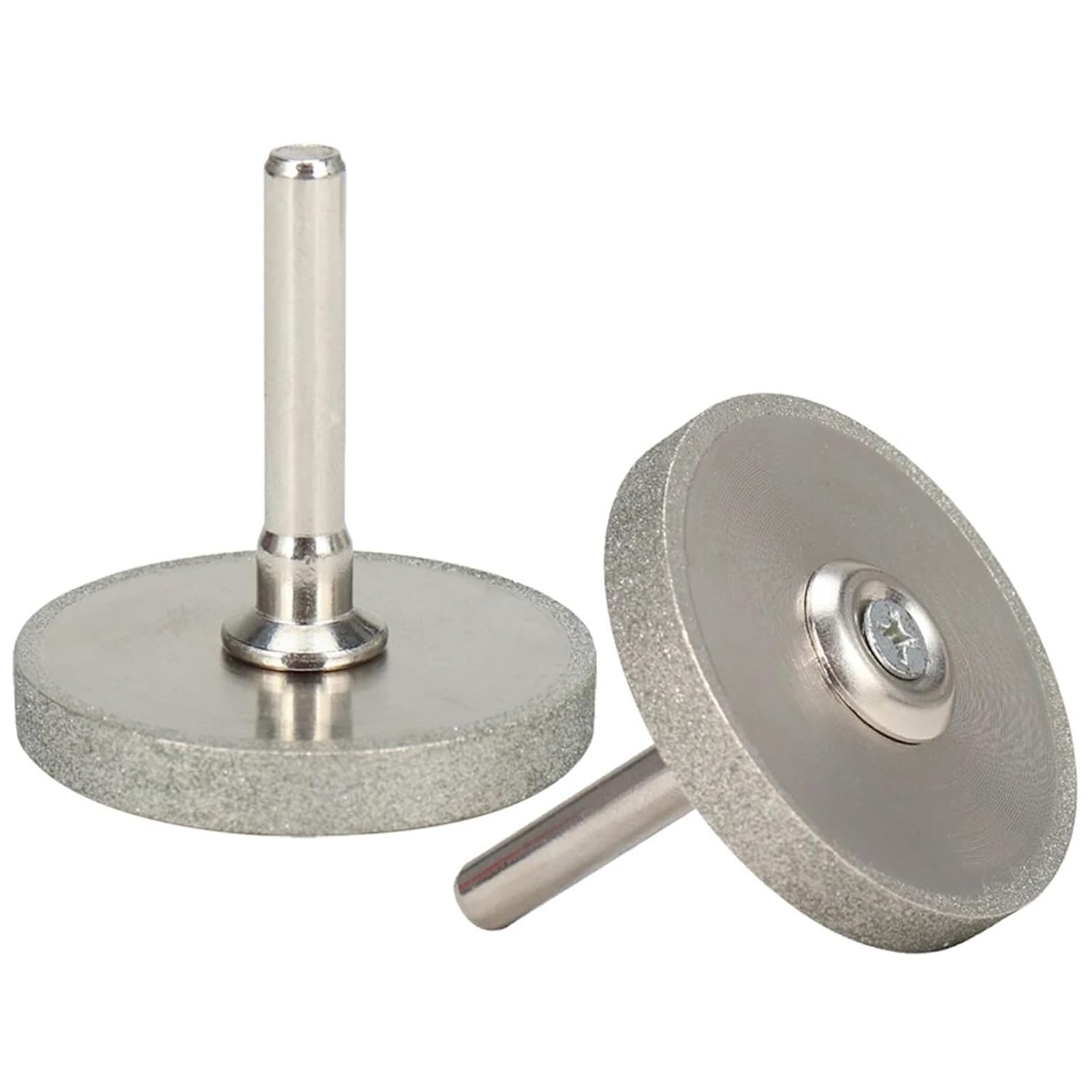 2pcs 45 * 6mm Flat-Shaped Diamond Grinding Wheel Stone Jade Surface Smoothing Flat Knitting Machine Flatten Tool