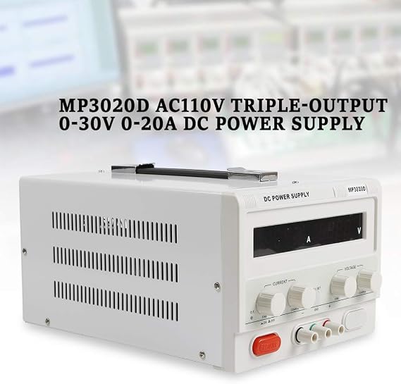 Futchoy MP3020D 0-20A 0-30V Adjustable DC Power Supply Precision Variable Digital Labor