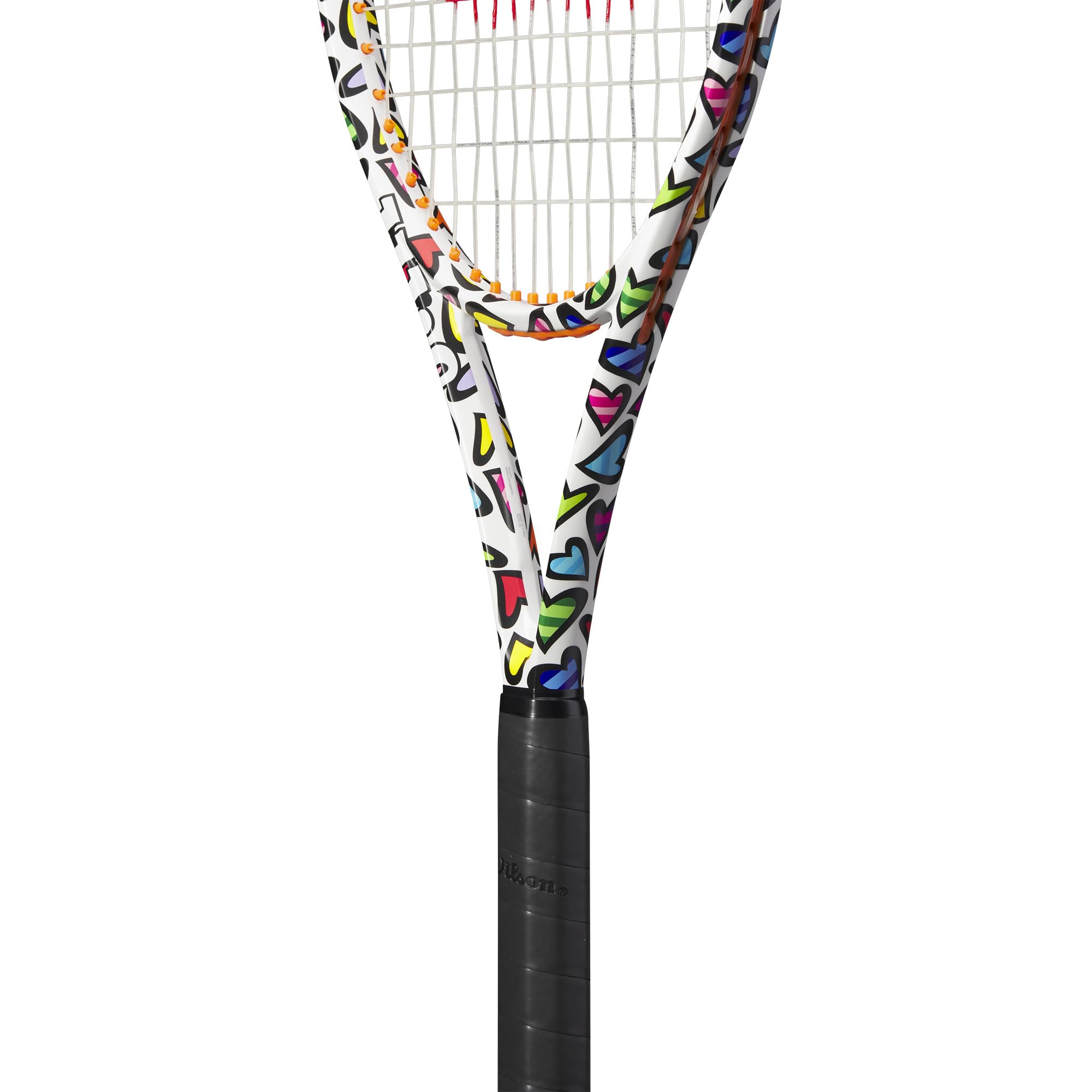 Amazon | Wilson Clash 100L V2 Britto Hearts ガットガットなし 