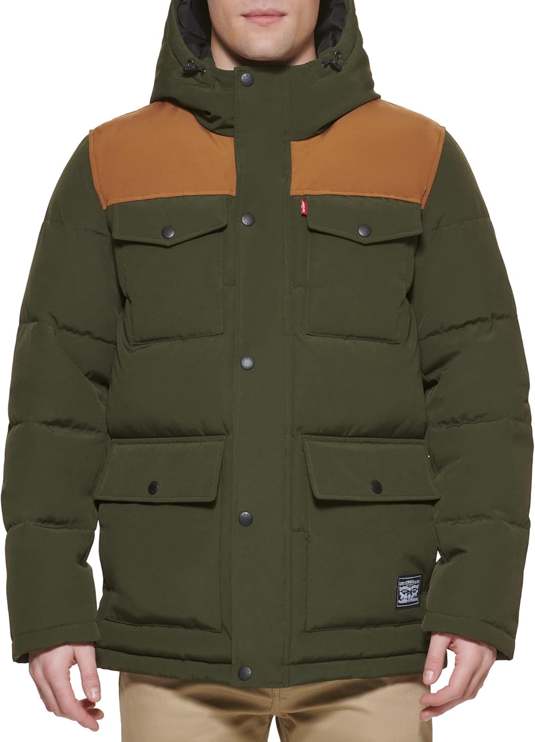 Levi's Men's Arctic Cloth Quilted Performance Parka - Image 3