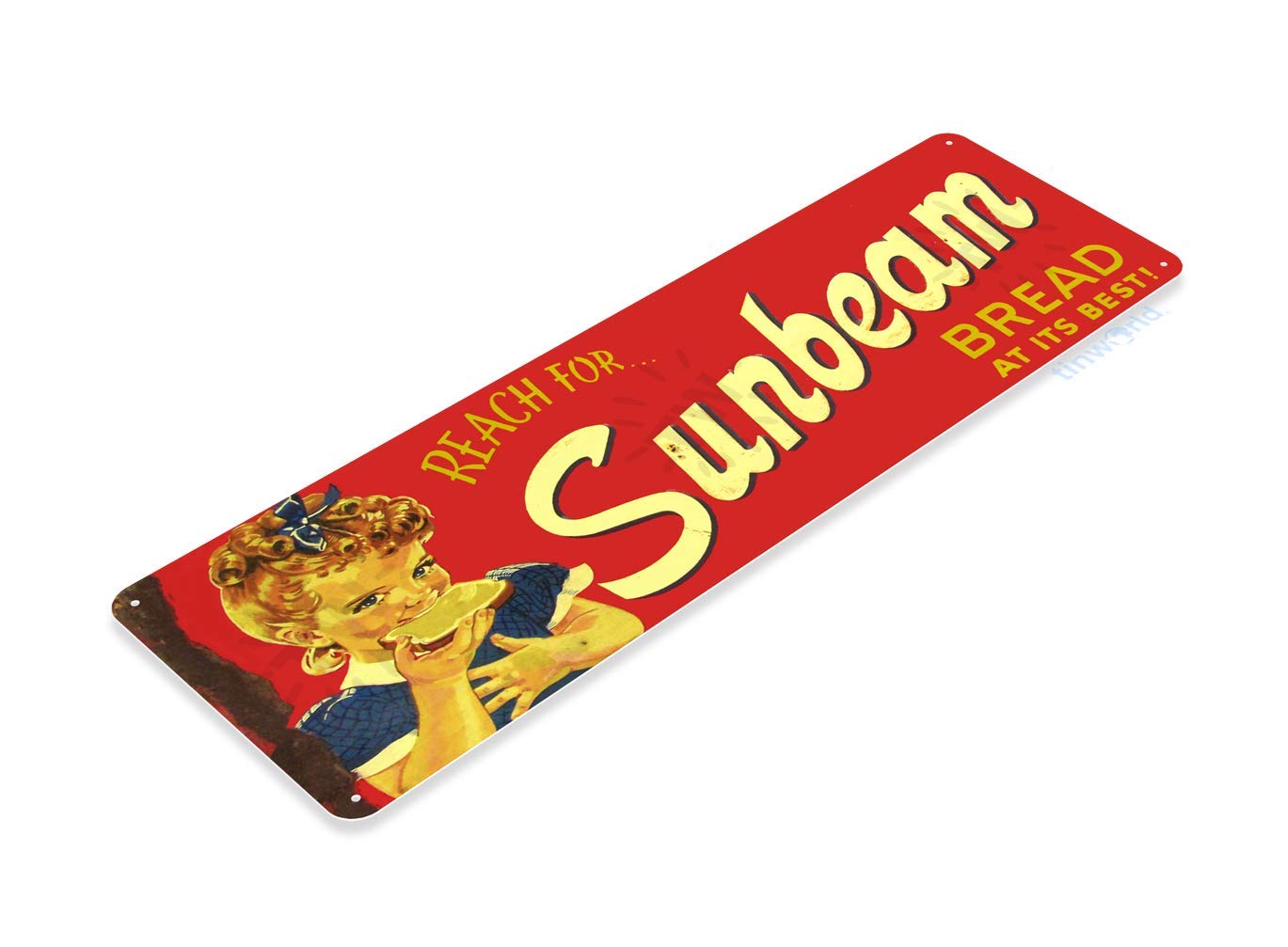 Amazon.com: Tinworld Tin Sign: Sunbeam Vintage Bread Metal Sign