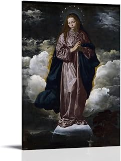 Diego Velazquez The Immaculate Conception Wall Art Prints Paintings Art Canvas Painting Decor Wall Print Photo Gifts Home Modern Decoratives 16x24inch(40x60cm)