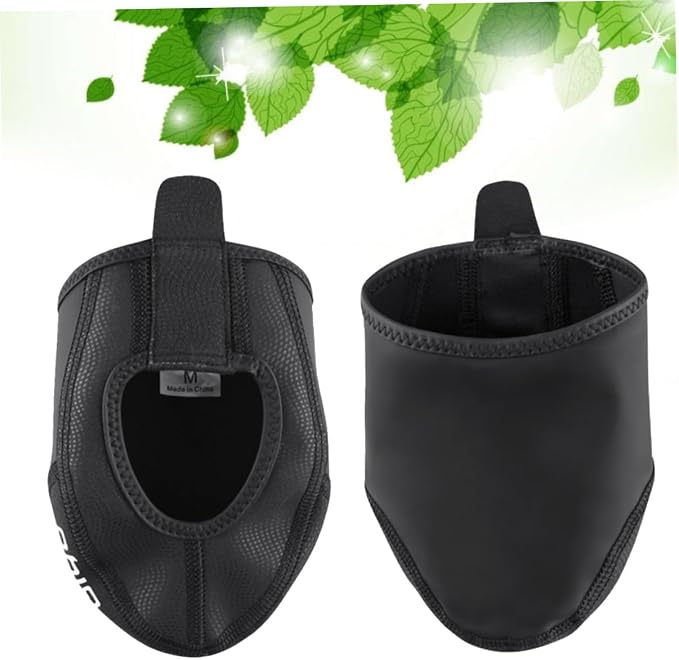 Cubrezapatos antideslizantes para ciclismo Outanaya negro miniatura 5