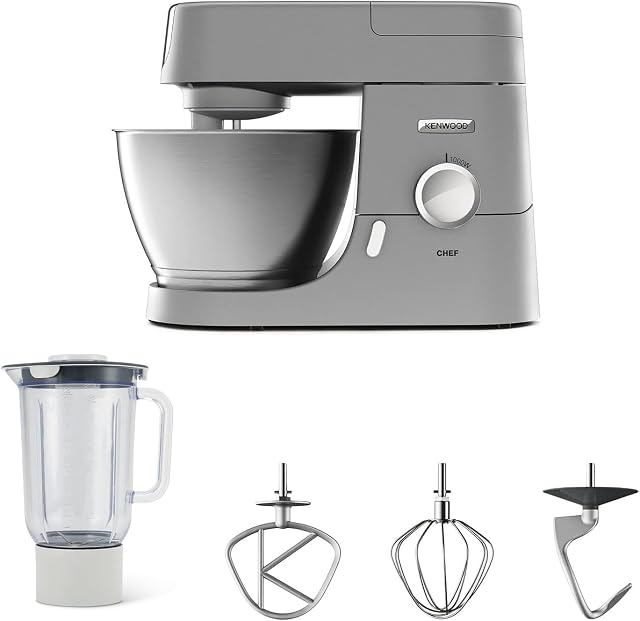Kenwood Chef Kvc3110S Robot Kuchenny, 1000 W, Srebrny
