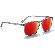 KUGUAOK Unisex Polarized Sunglasses Classic Rectangle Womens and Men Sunglasses with UV400 Protection