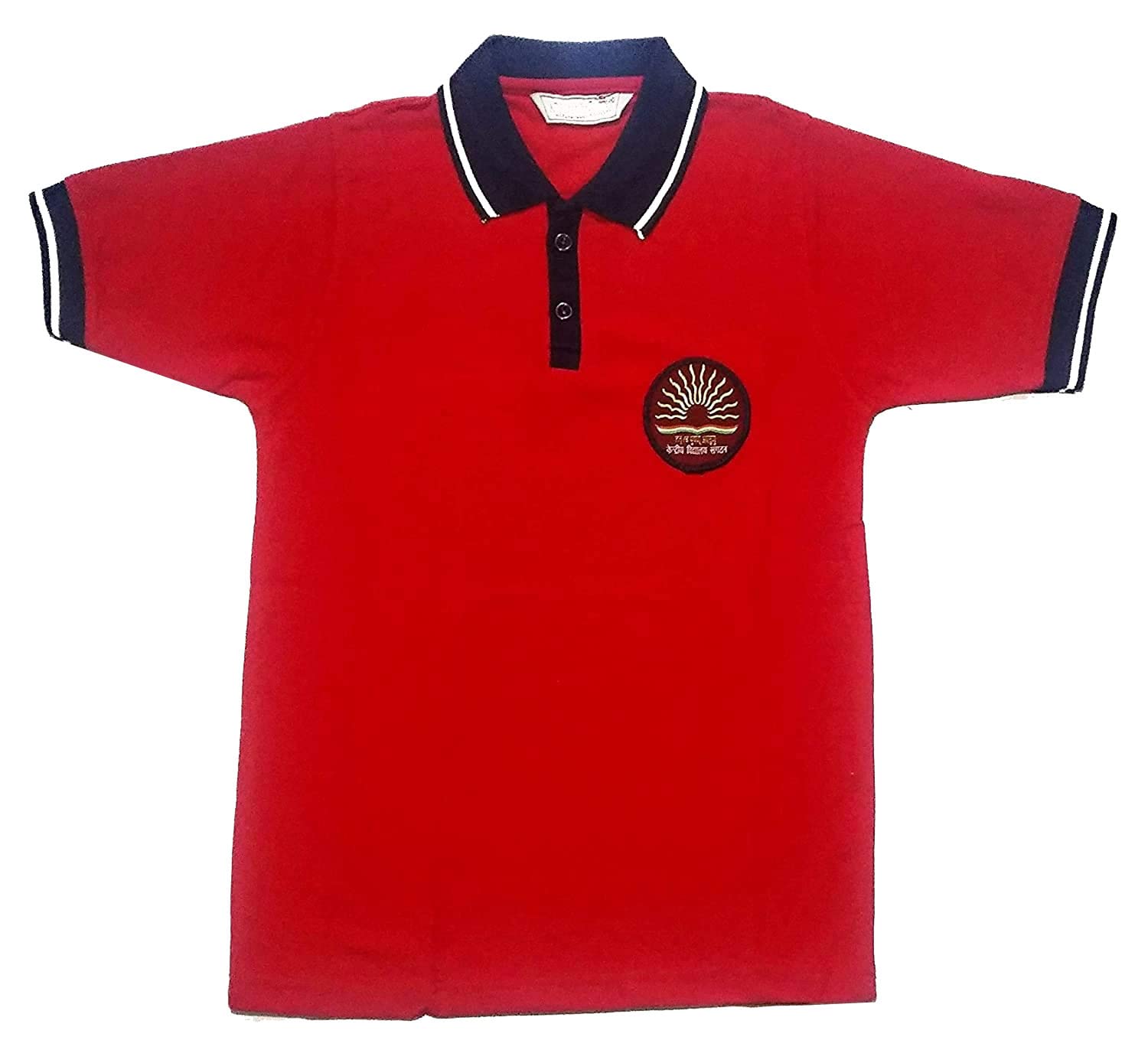 Unisex Cotton Polo T-Shirt - Kendriya Vidyalaya School Uniform, Regular Fit, Half Sleeve-image-37