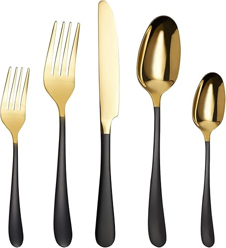 HF Hoften - Juego de cubiertos (20 piezas, para 4 personas)