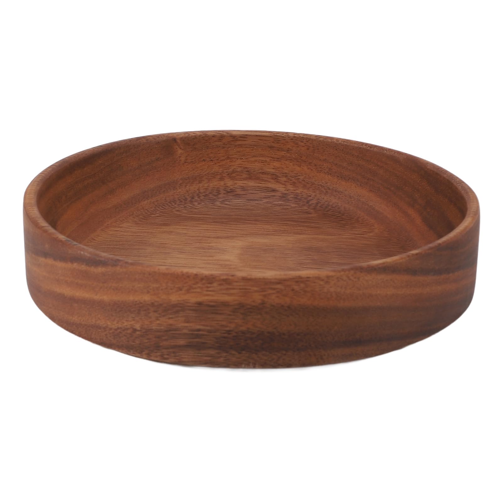 Jenngaoo Saladier Bois 20 cm, Bol à Fruits en Bois Massif, Grand Format, Corbeille a Fruit en Bois pour Pain, Apéro, Décoration, Style Rustique Moderne pour Cuisine et Salle à Manger