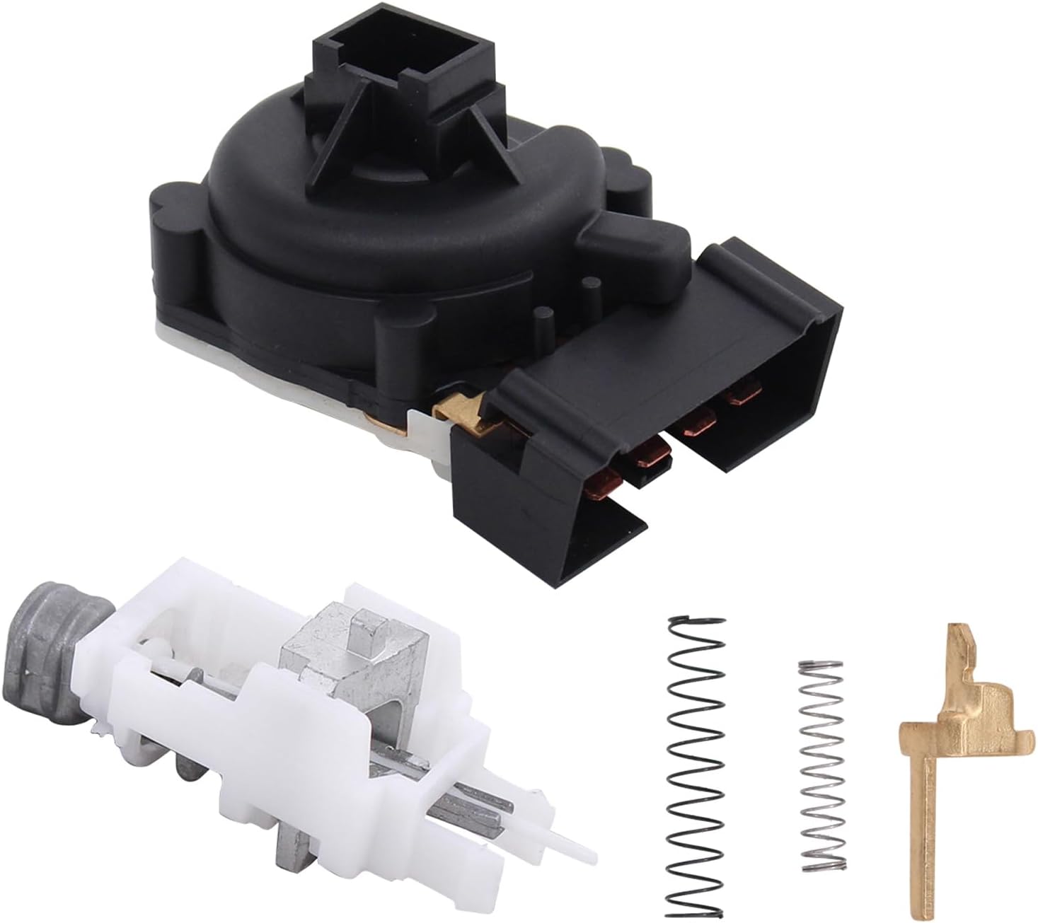 MOTOKU Ignition Switch Assembly with Ignition Lock Actuator Pin for Jeep Liberty 2002-2007