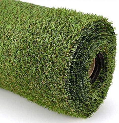 Park Roll 1m x 4m 30mm Pile Height Carpet Artificial Grass Astro Garden Lawn High Density Fake Turf Green Synthetic Natural (1)