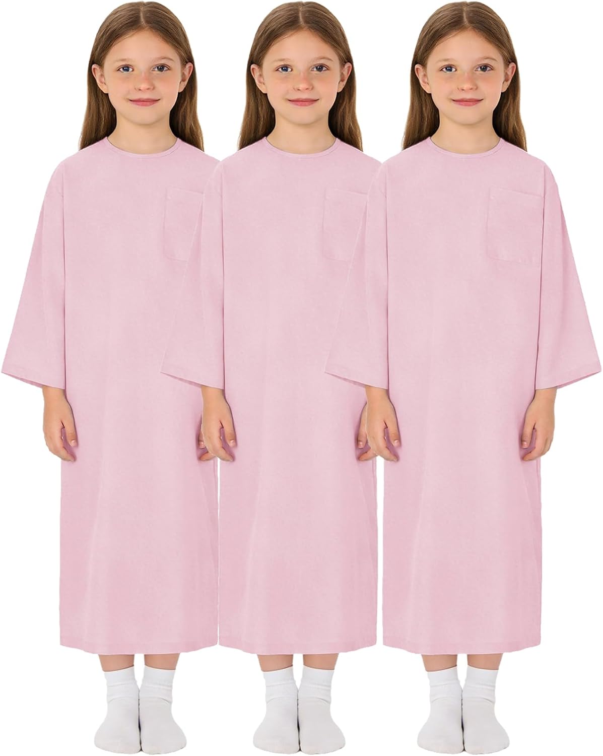 ACSUSS Boys Adaptive Gowns Surgery Robe for Special Needs Home Check Up Wear Care Centric Garment