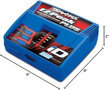 Traxxas 2970 EZ-Peak Plus 4-Amp NiMH/LiPo Fast Charger with ID Auto Battery Identification Vehicle