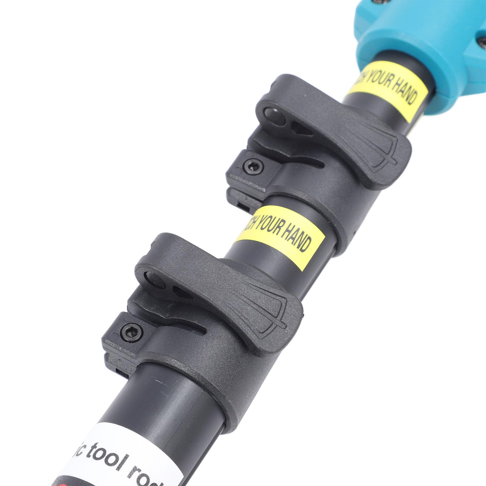 LICAEVEY Poste Telescópico para Ramas, Extensión de Sierra Inalámbrica con Cabezal Ajustable de 180° para Batería BL1830B BL1840B BL1850B, Antideslizante de Aluminio Liviano, para Podar árboles y