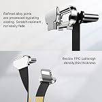 Nillkin Qi Récepteur de chargeur sans fil - 0.16cm Ultra Chip de récepteur de recharge sans fil pour Google Pixel 2XL,Galaxy A20,LG stylo 4/5,Moto G7,OnePlus 6/6T/7 Pro et autres USB C Téléphones