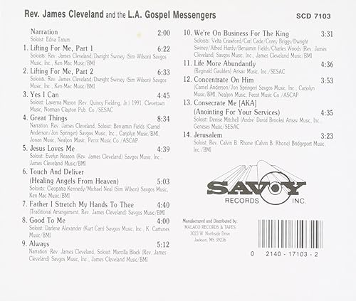 Miniatura 2 de Rev James Cleveland la Gospel Messengers