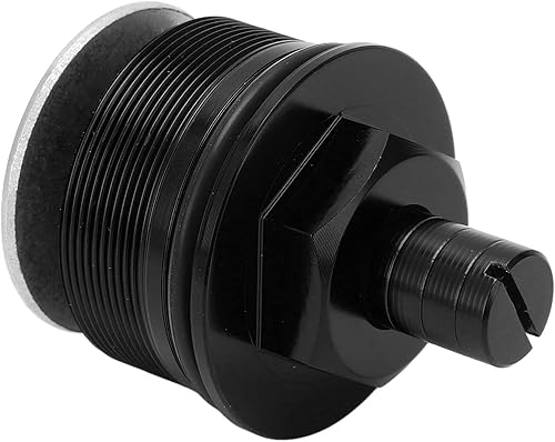 Miniatura 7 de OUKENS 2 tornillos de choque delanteros de motocicleta de 1.614 in, cubierta de horquilla de precarga de metal, ajuste de choque delantero de metal,