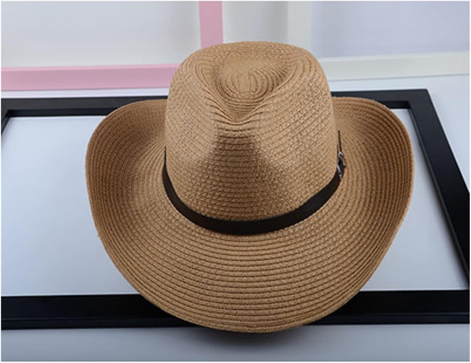 Folding Beach hat Cowboy Fishing big Brim Sun Men's