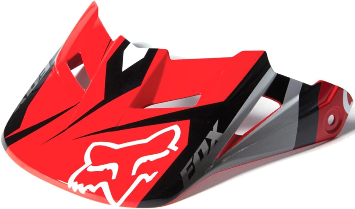 Fox Racing V1 Race 2014 Helmet Visor Red XL/2XL