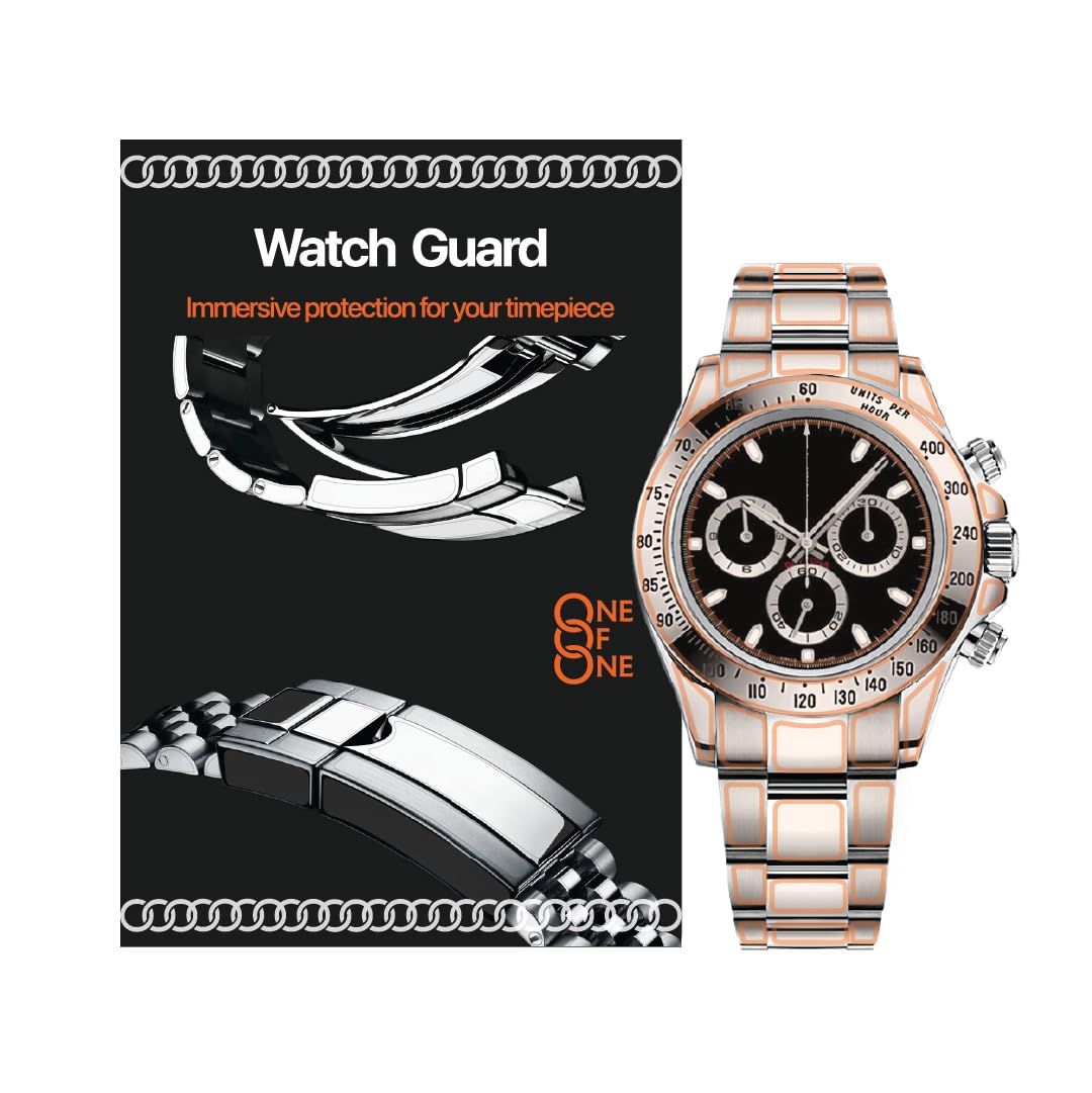 ONE OF ONE (ワンオフワン) ウォッチガード Rolex Watch用 全体保護フィルム 傷防止 360度保護 (デイトナ, Steel, Combi and Gold Bezel 2000~2015)
