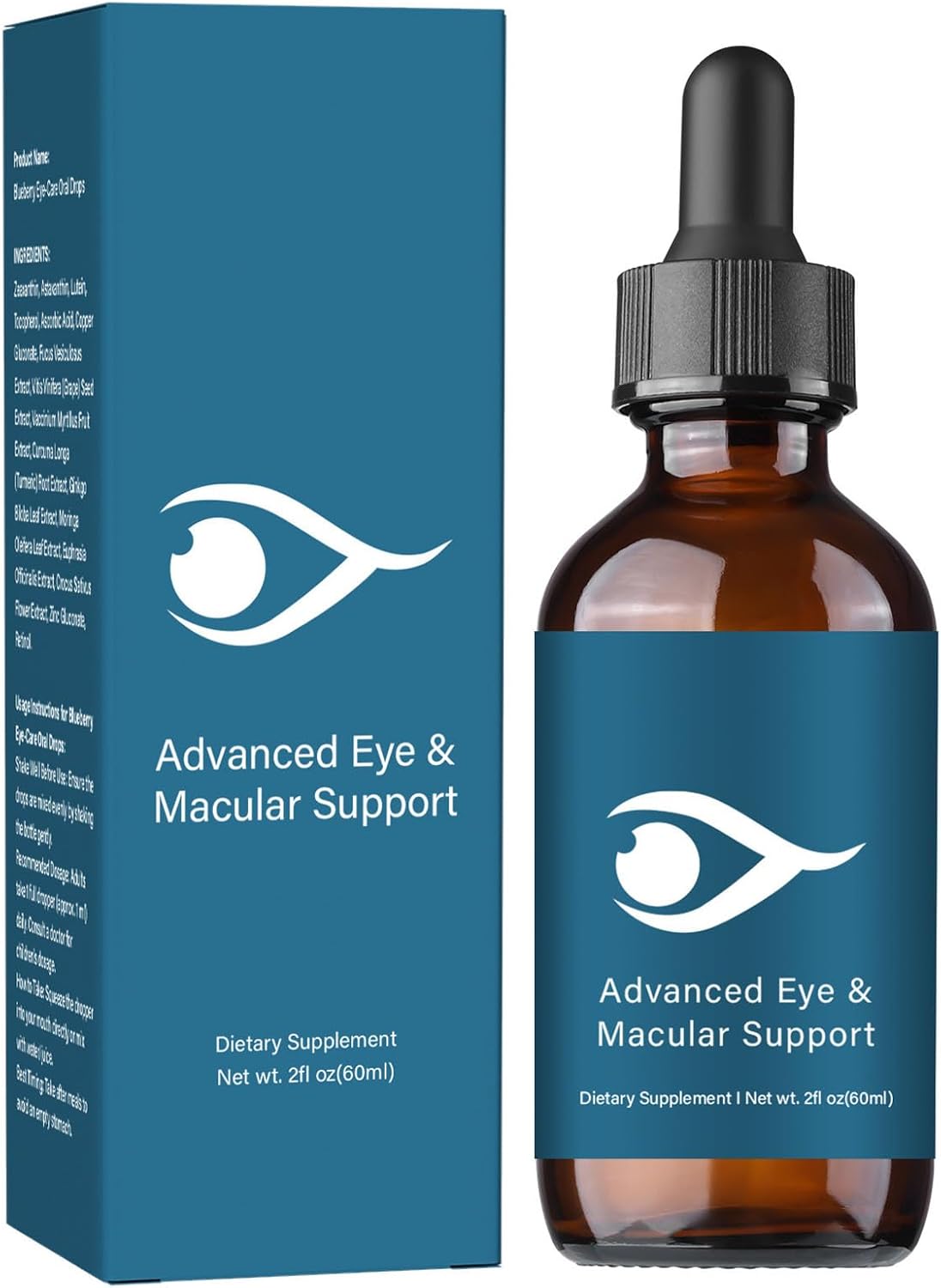 Lumineyes Under Tongue Eye Drops, Lumindrops for Eyes, Macular Nano-Drop, Eye & Macular Nano-DRO for Women Men
