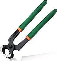 Vista 7 de Alicates de corte de extremo de 6 pulgadas, alicates para extractor de uñas, alicates de carpintero con asas de PVC, alicates para quitar uñas