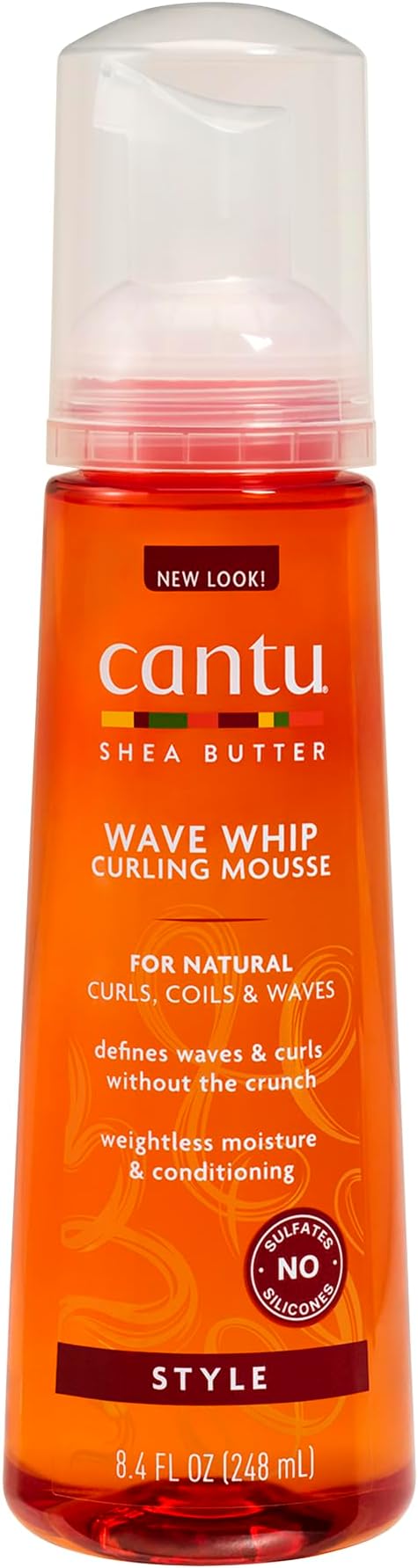 Cantu Wave Whip Curling Mousse 248ml