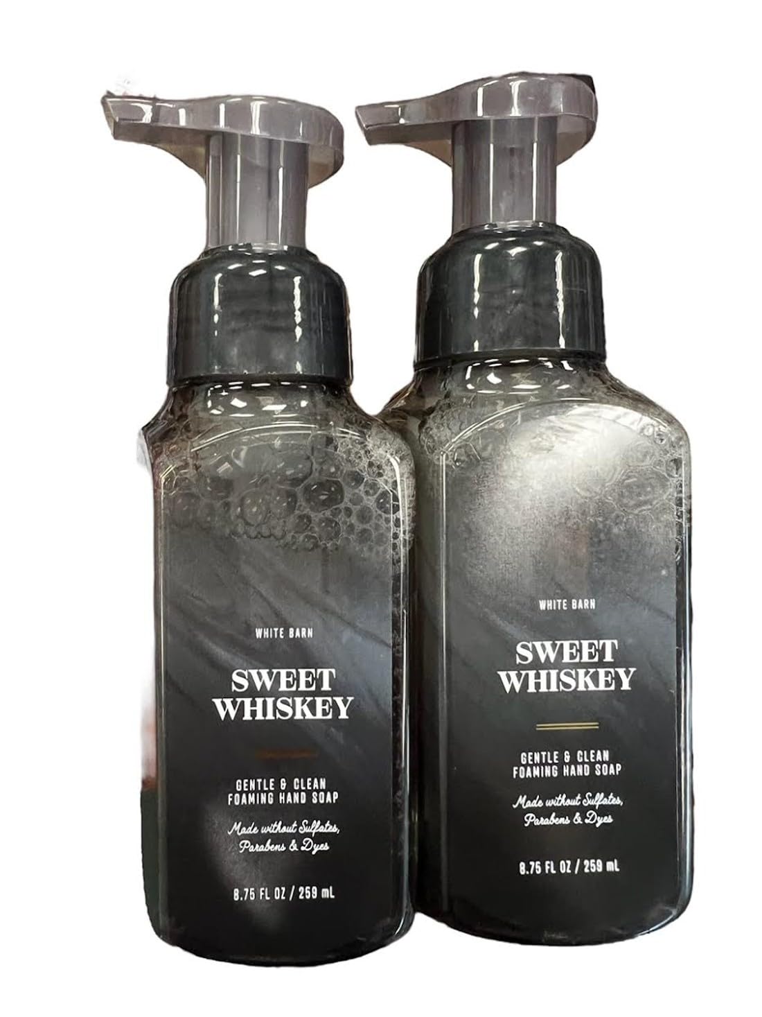 Bath and Body Works Foaming Hand Soap (Sweet Whiskey 2 pk