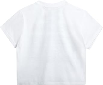 Selena Womens Retro Crop Top Crewneck Graphic Baby Tee Runs Small