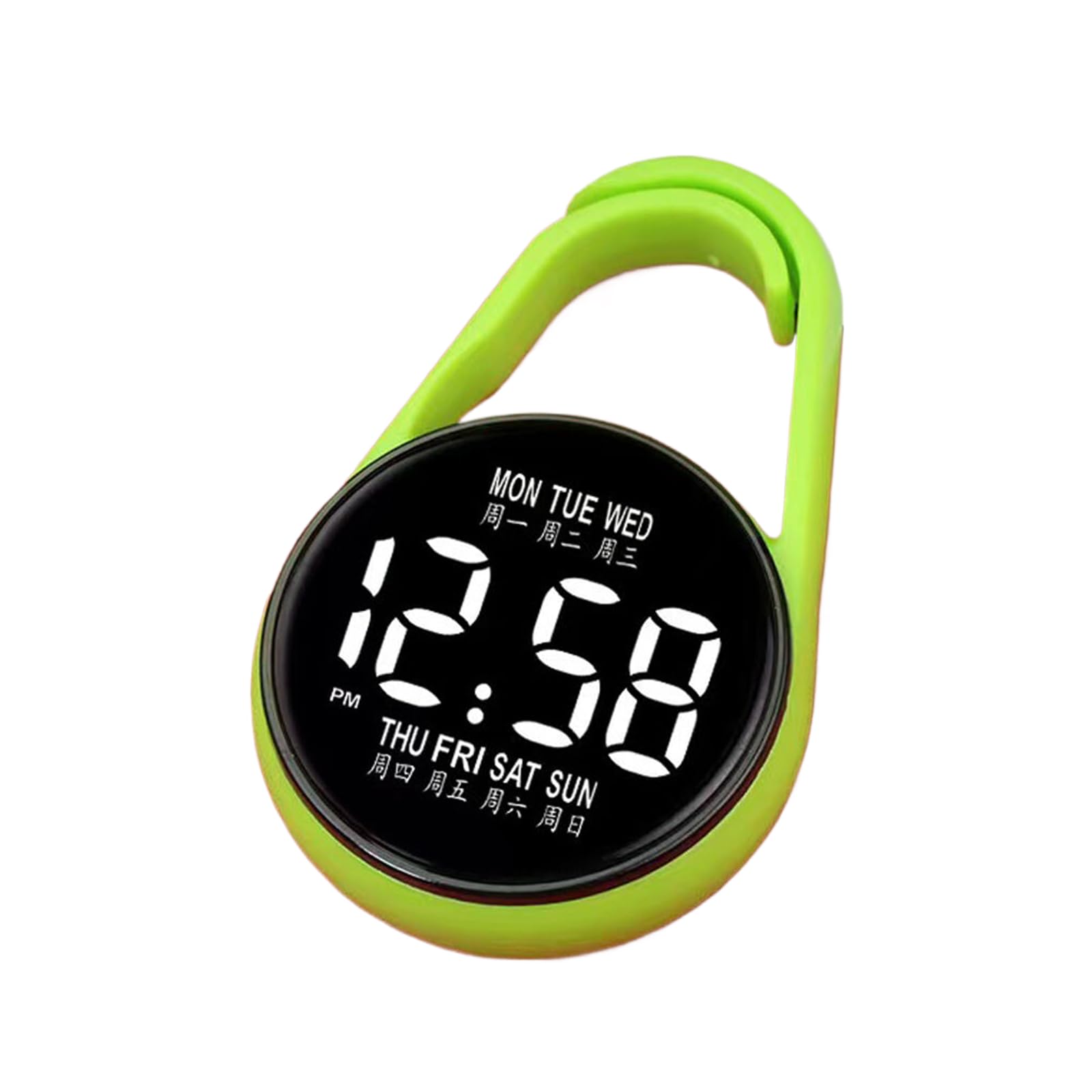 alloneslife Electronic Digital Clock for Students Includes Touch Screens Watch Waterproof Feature Night Lights for Student Multifunctional Desk for Students