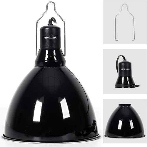 REPTI ZOO 8.5 inch Reptile Light Fixture 200W 2 in